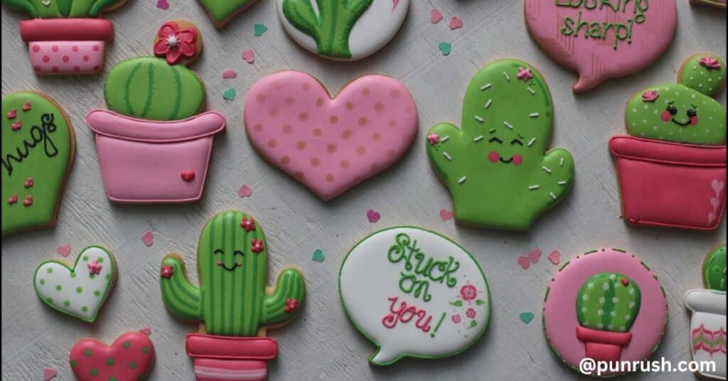 Romantic Cactus Puns