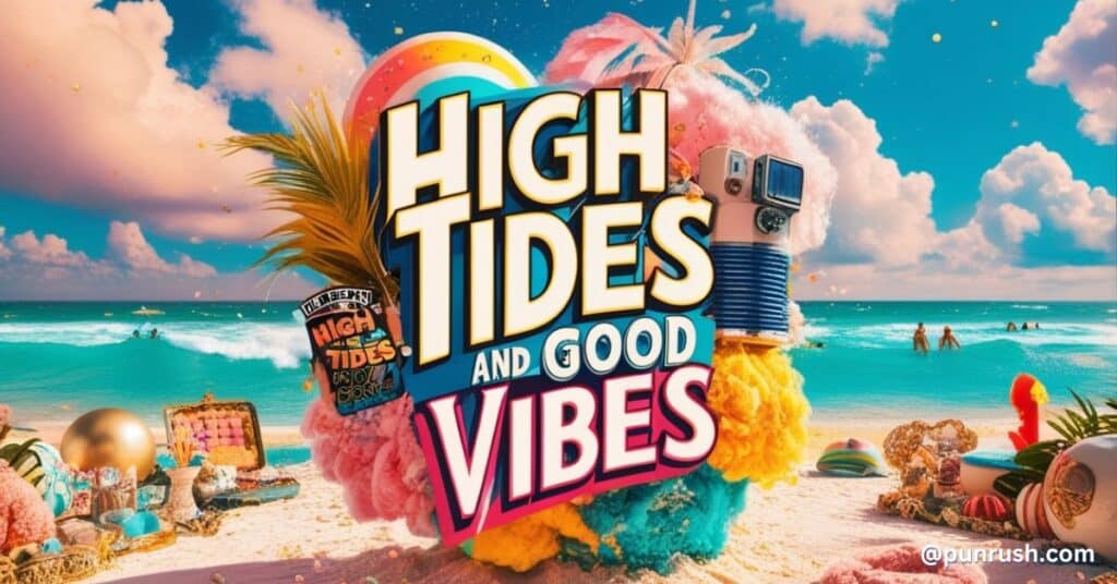 high tide good vibes puns