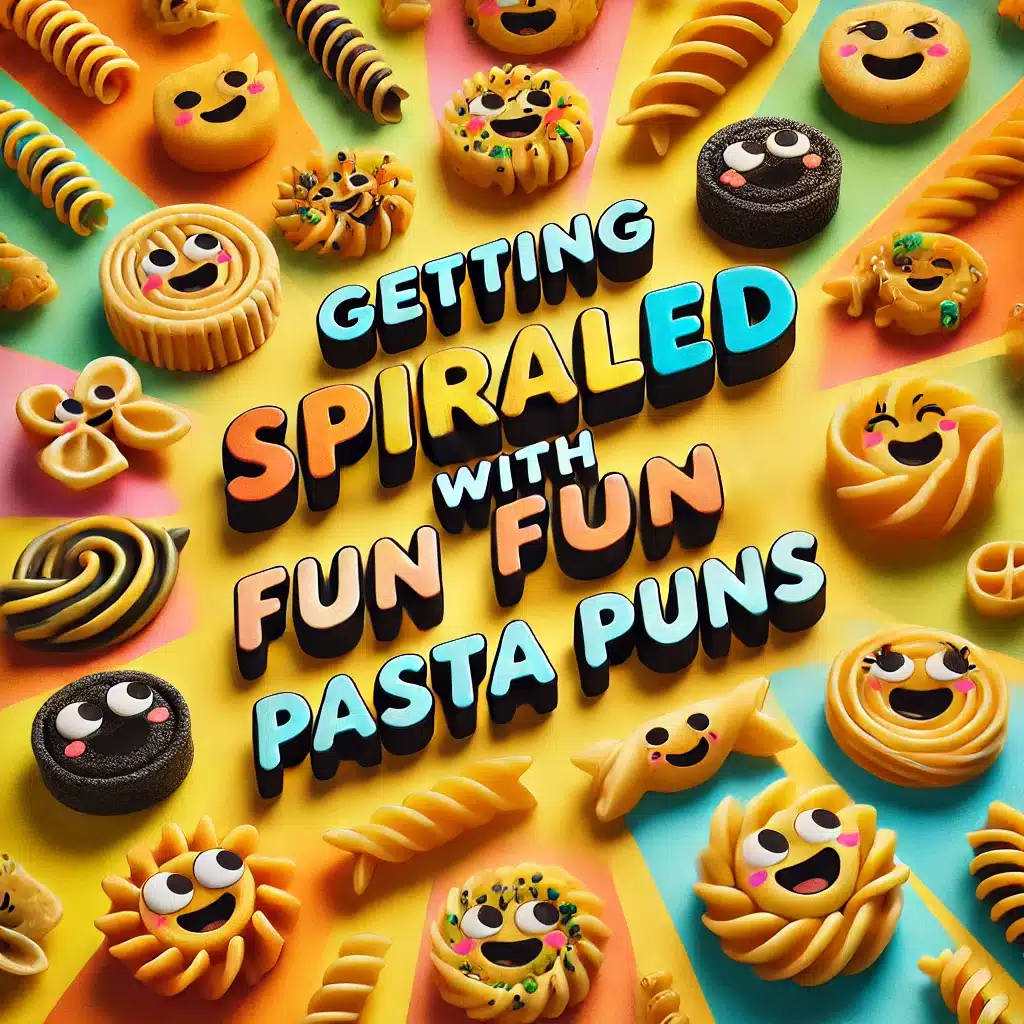 spiral pasta puns