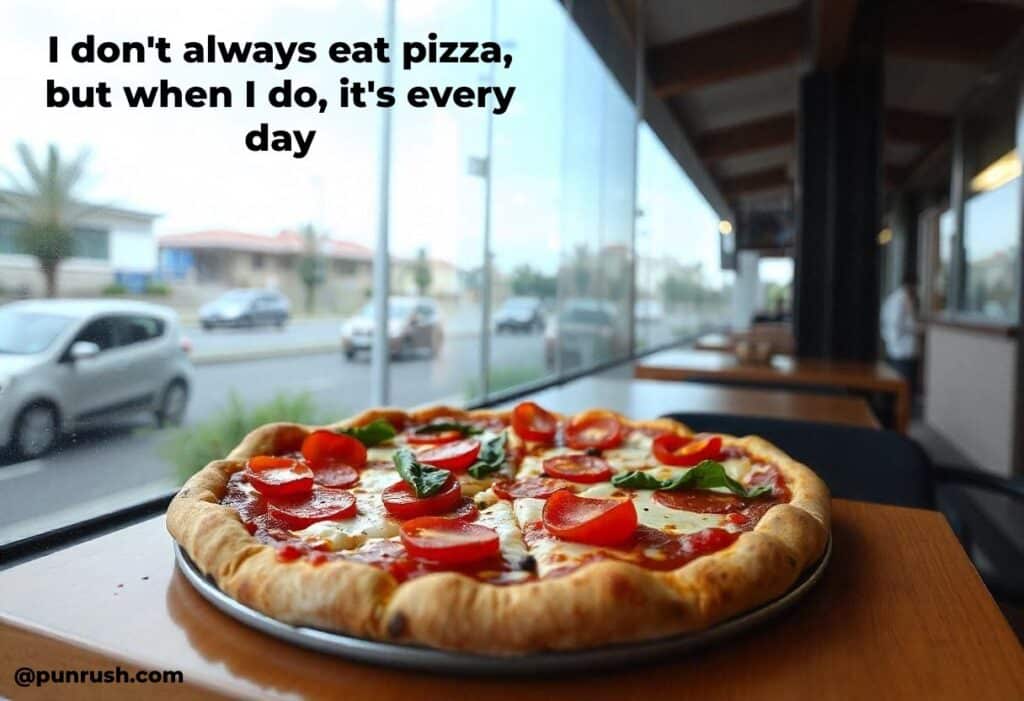 Pizza Pun Sentences