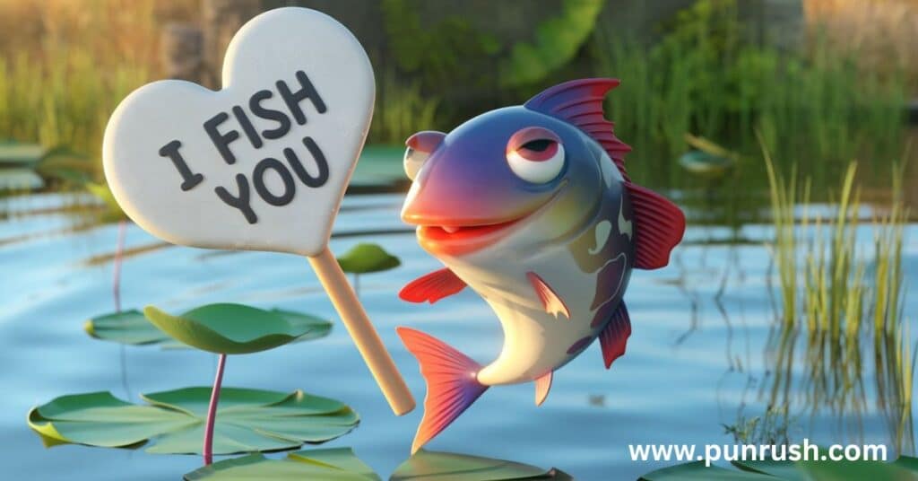 Romantic fish Puns