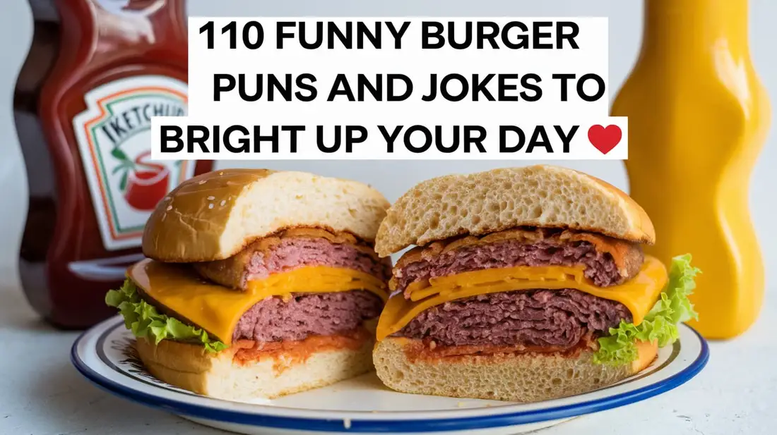 Funny Burger Puns and Jokes to Bright Up Your Day