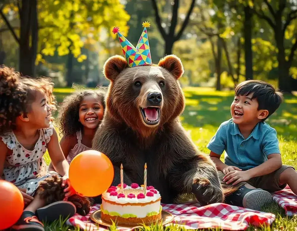 Birthday bear jokes