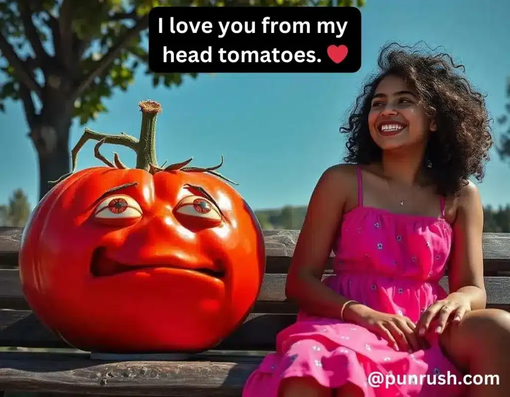 Cute and Playful short Tomato Puns 