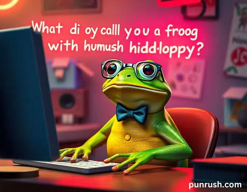 Frog puns Career Choices What’s Their Job