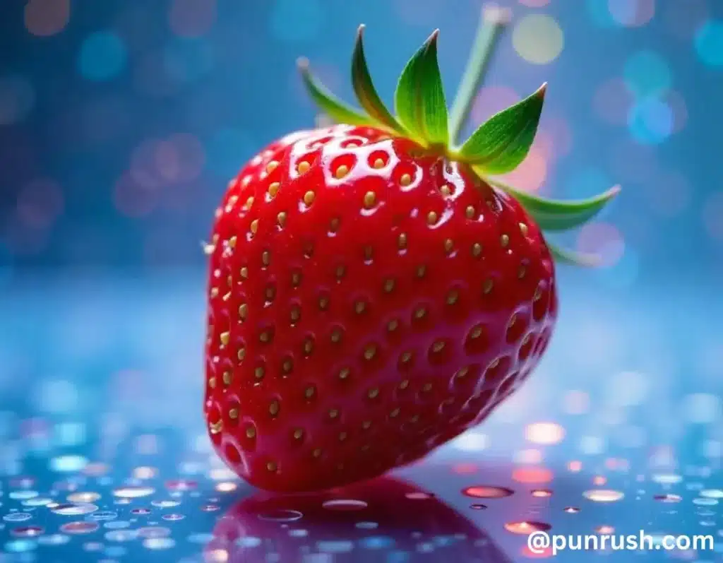 Strawberry Pun for Instagram