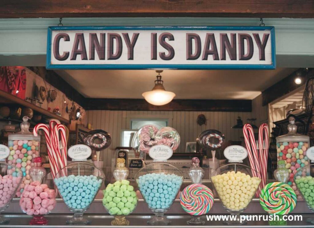 Candy Puns That Stick Together