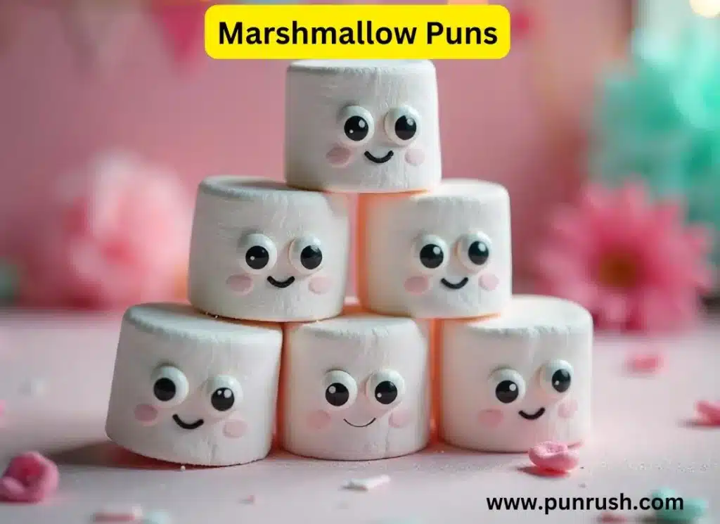 Marshmallow puns