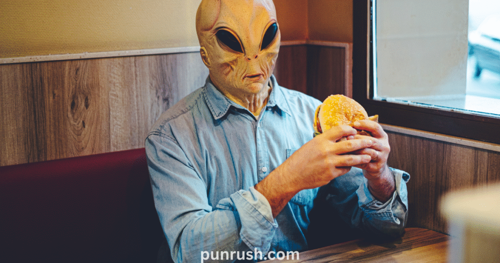 alien puns about Planets and Galaxies Fun