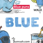 blue puns