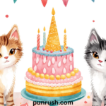 cat birthday puns