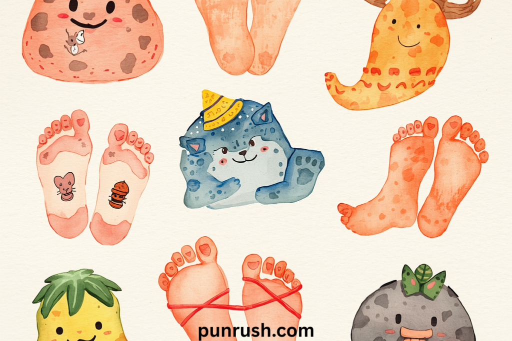 Clever Foot One-Liners