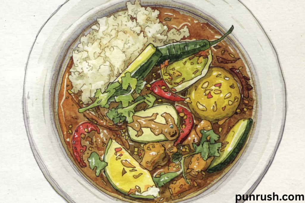 Funny Curry Names and Wordplay
